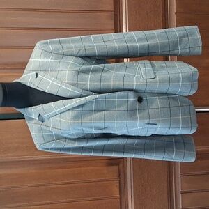Ann Taylor Gray Blazer. Size 12